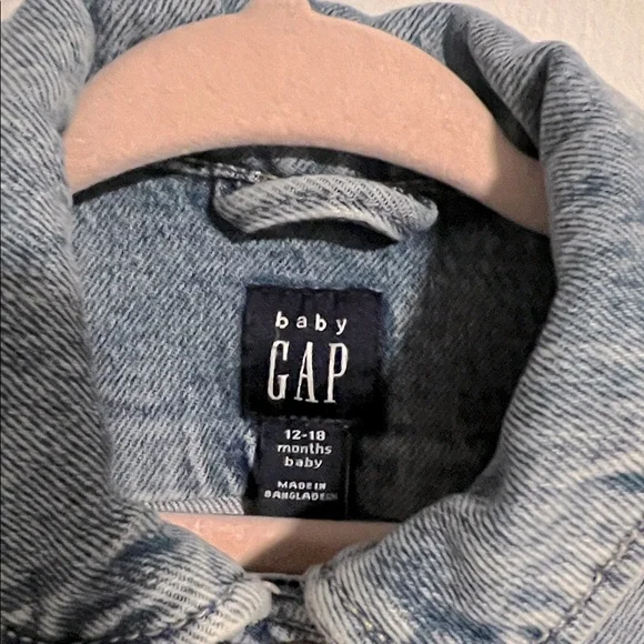 GAP Kids Light Blue Denim Jacket - Picture 4 of 7